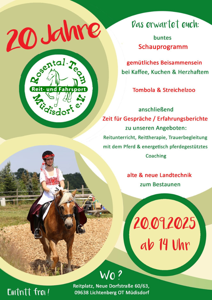 20 Jahre Rosental-Team Müdisdorf